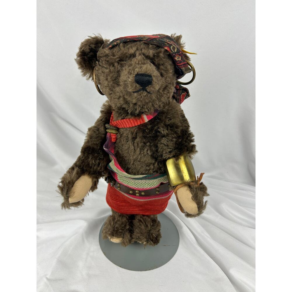 Steiff Ralph Lauren Safari Girl Bear LE 283/500 13" Germany w/Tags 665421